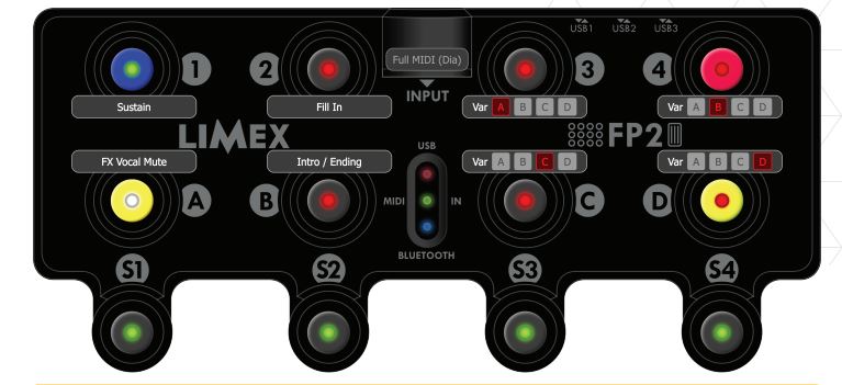 LIMEX Fußpedal FP2