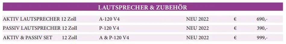 Preise LIMEX Lautsprecher