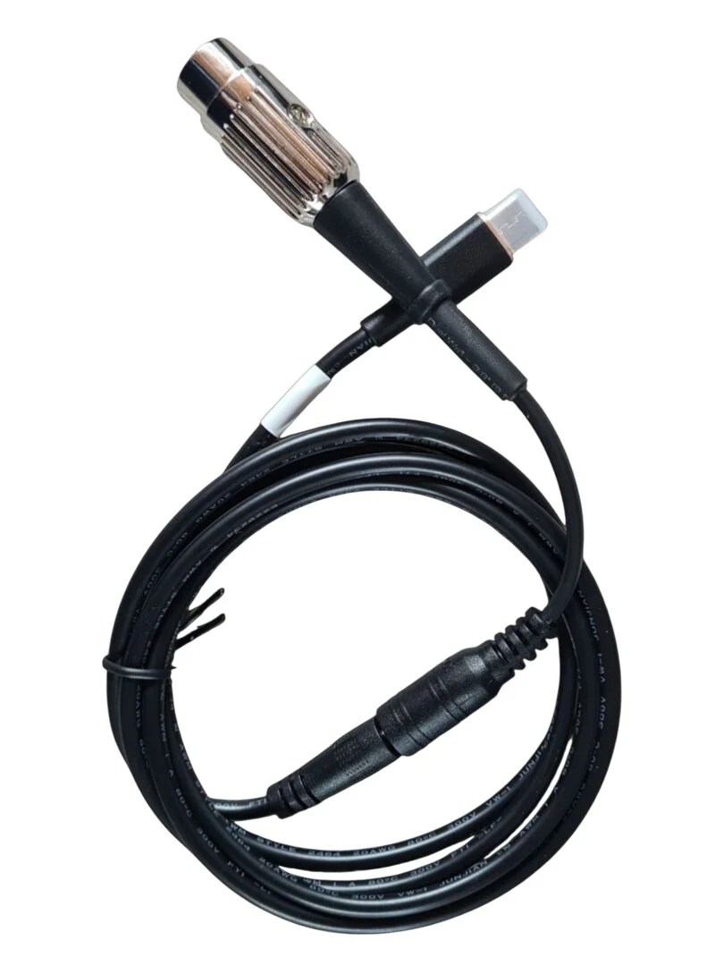 DC-Adapter für Fußpedal FP2 für Funkbetrieb mit Powerbank